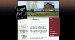 Desktop Screenshot of longpointwinery.com