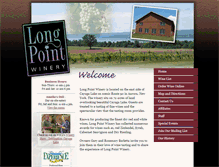 Tablet Screenshot of longpointwinery.com